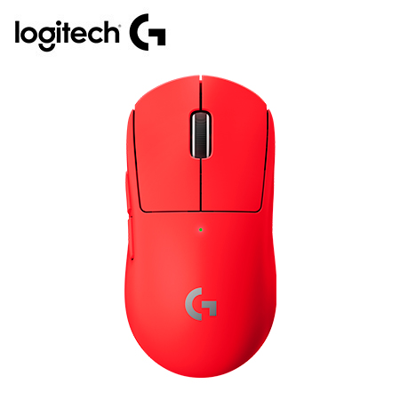 MOUSE LOGITECH G PRO X SUPERLIGHT WIRELESS LIGHTSPEED HERO 25K RED (910-006783)-P